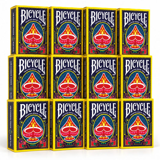 Brick of 12 Bicycle Diwali Playing Cards