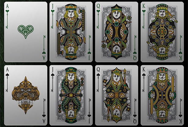 Bicycle Spirit II Playing Cards - Green Edition