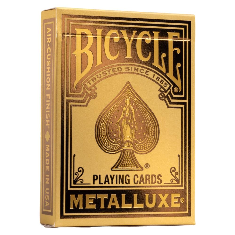 Bicycle Metalluxe Gold 2022 Playing Cards