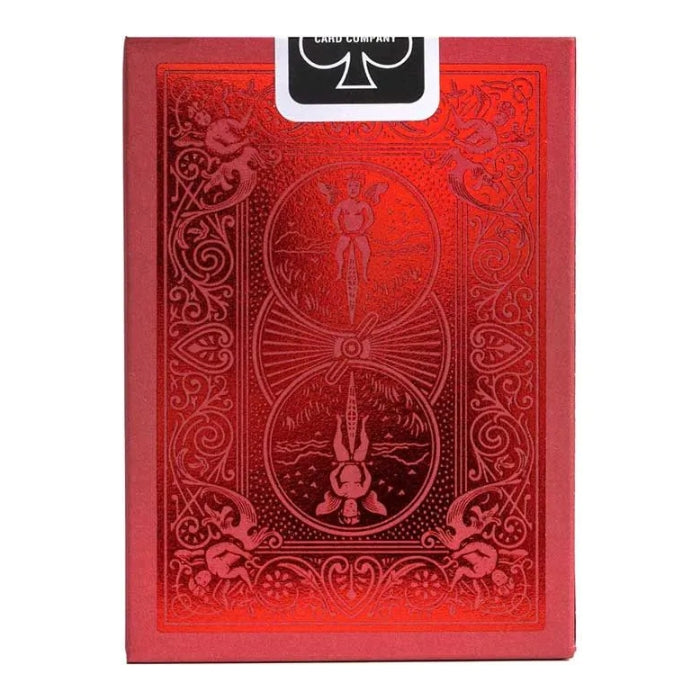 Bicycle Metalluxe Red 2022 Playing Cards