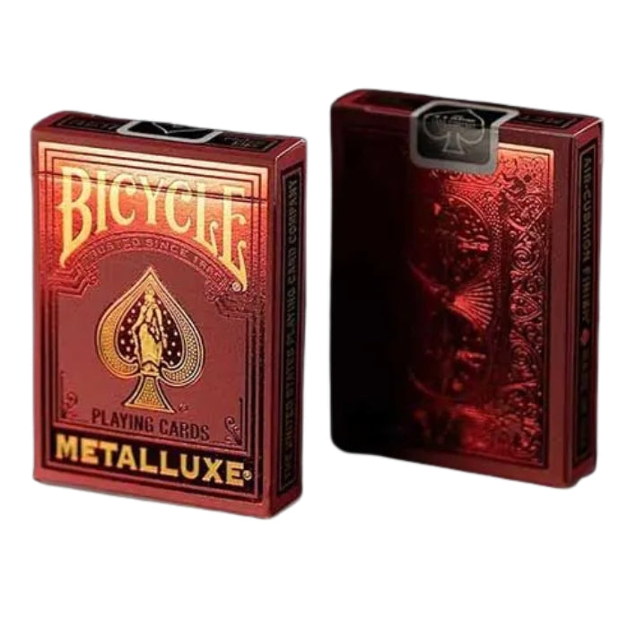 Bicycle Metalluxe Red 2022 Playing Cards