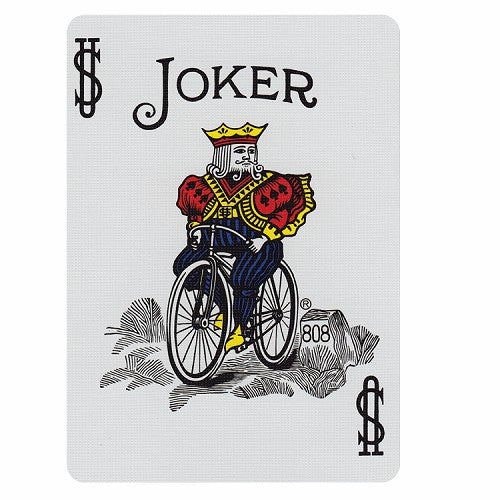 Set of 2 Bicycle Standard (Red & Blue) Playing Cards - Gold Border Tuck