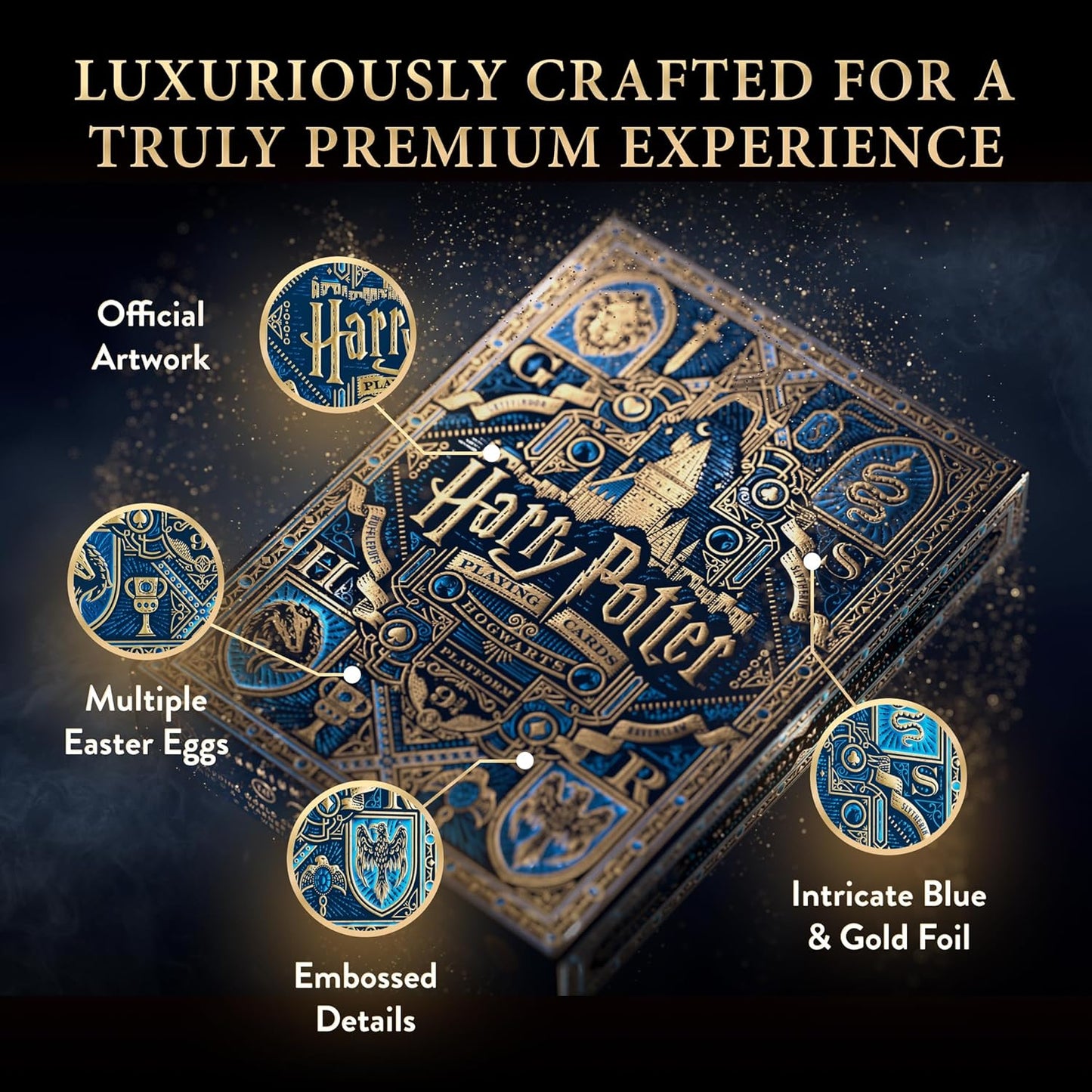 Harry Potter (Blue-Ravenclaw) Playing Cards