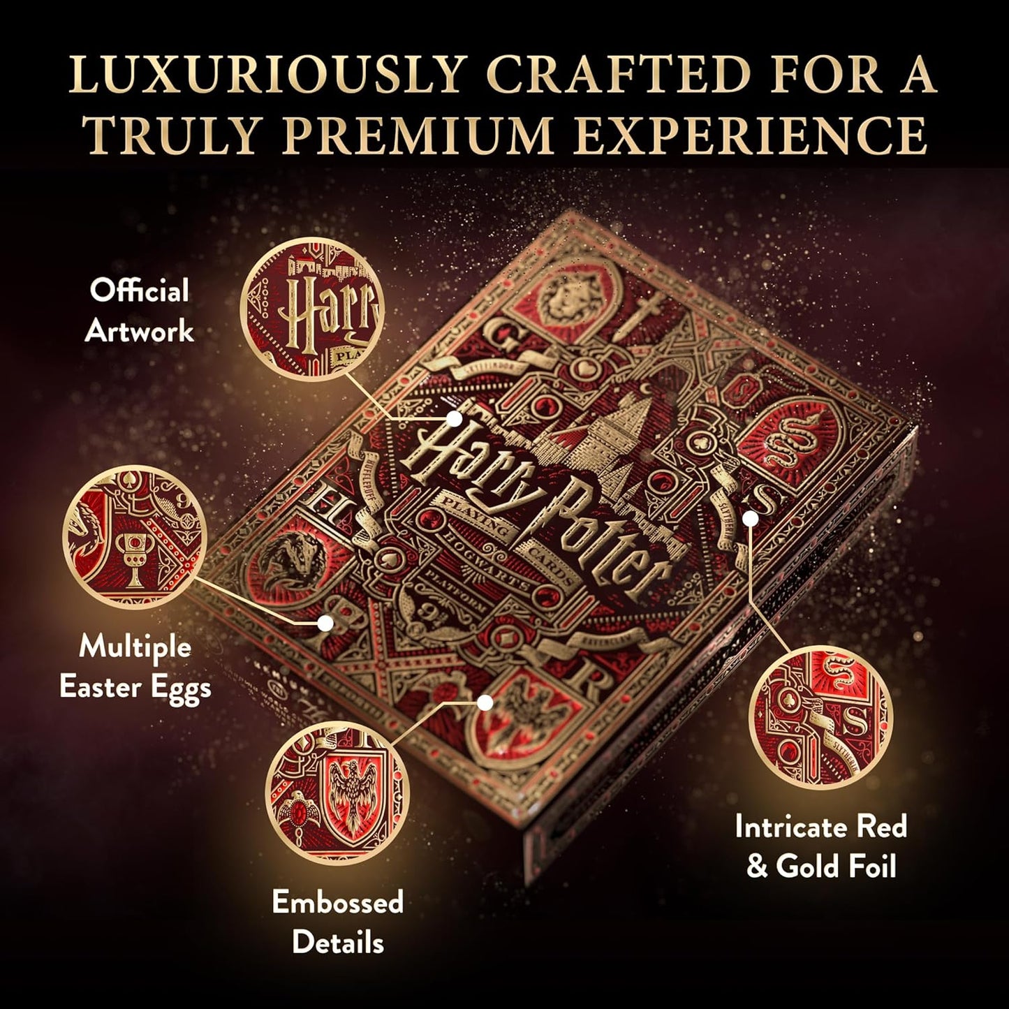 Harry Potter (Red-Gryffindor) Playing Cards