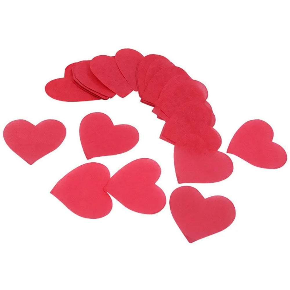 Snowstorm Snowflakes Heart Shaped (Red) - Set of 9 Loads