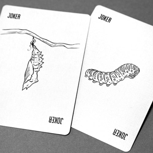 Gaff Butterfly Worker Marked Playing Cards by Ondrej Psenicka