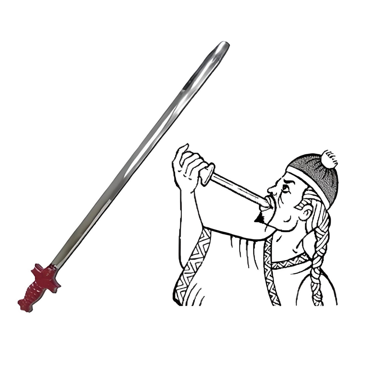 Super Sword Swallowing