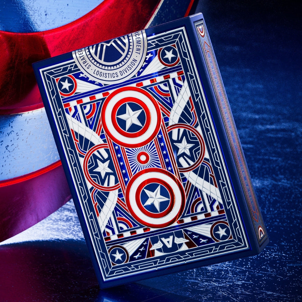 Captain America Playing Cards