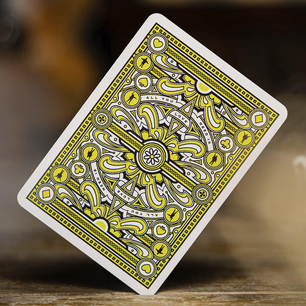 The Beatles Playing Cards - Green Edition