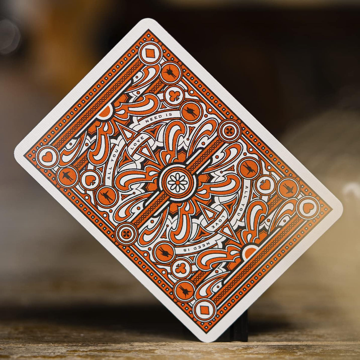 The Beatles Playing Cards - Orange Edition
