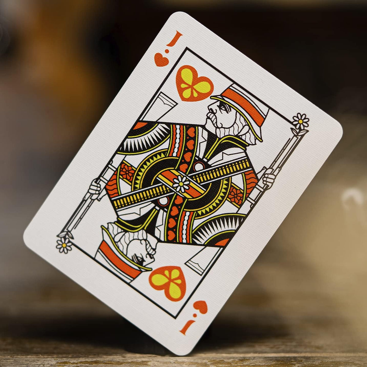 The Beatles Playing Cards - Orange Edition
