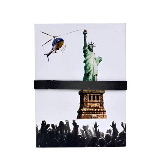The Vanish Statue of Liberty Card