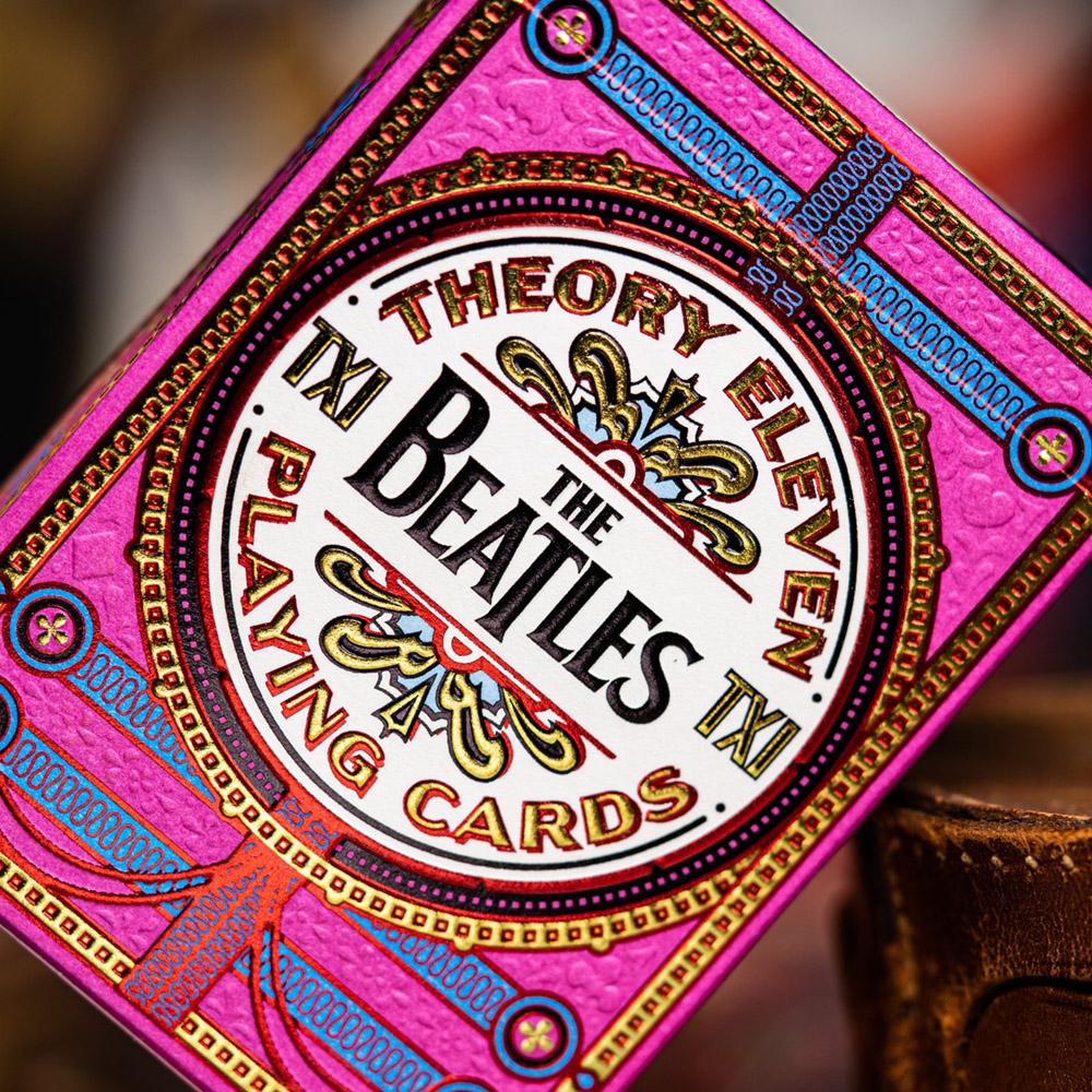 The Beatles Playing Cards - Pink Edition