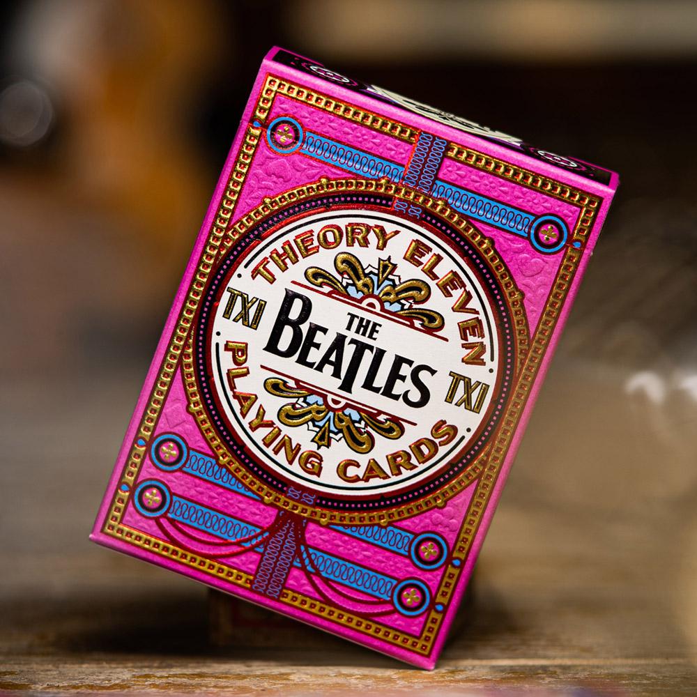 The Beatles Playing Cards - Pink Edition