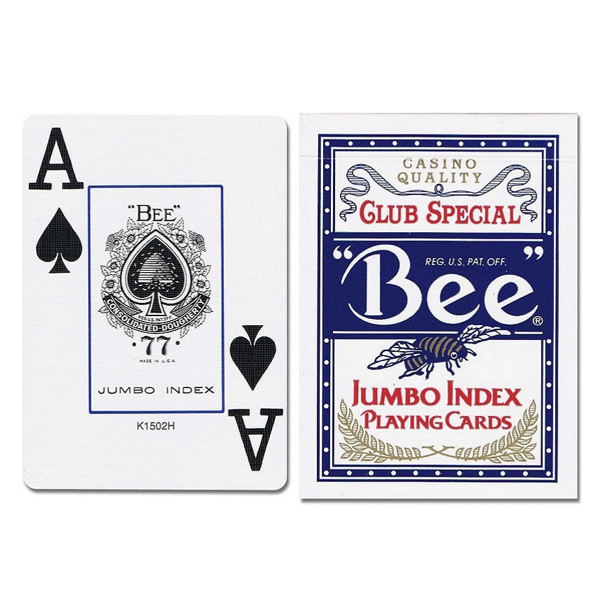 Brick of 12 Bee Jumbo Index 6 Red & 6 Blue Decks