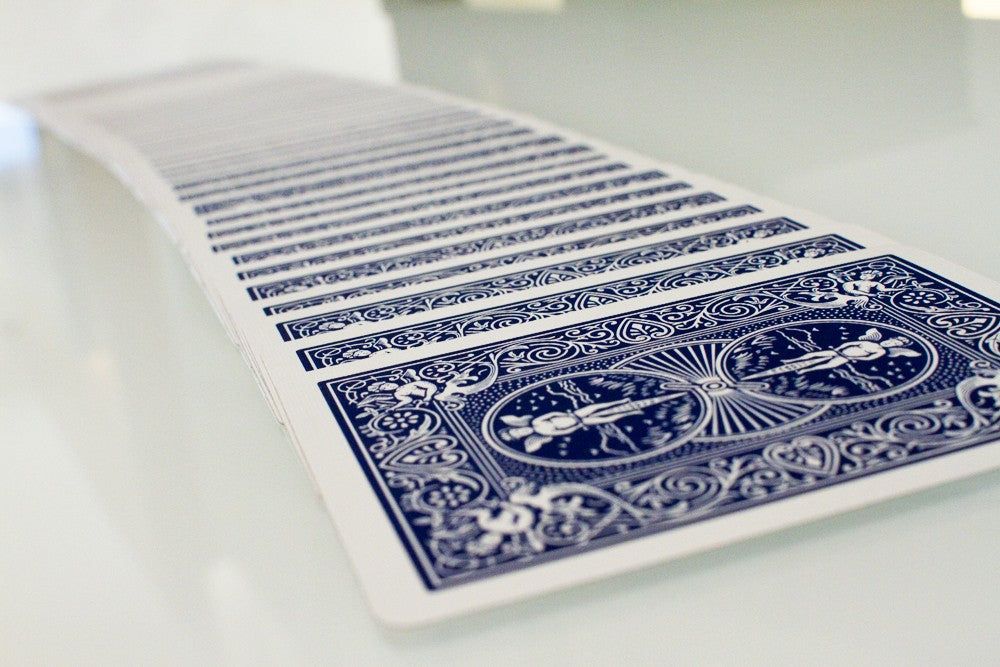 Bicycle Blue Standard Playing Cards - Gold Border Tuck