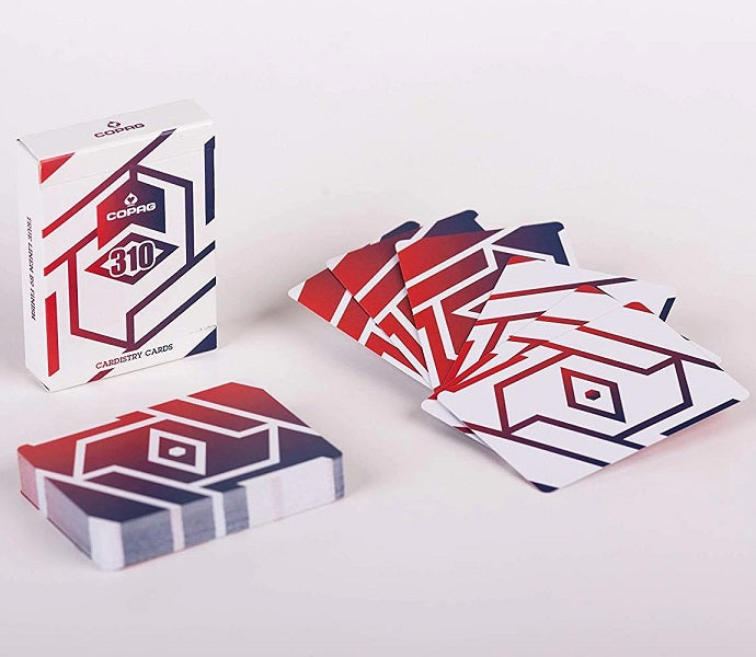 Copag 310 Alpha Cardistry Deck - Slim Line Red/Blue Edition