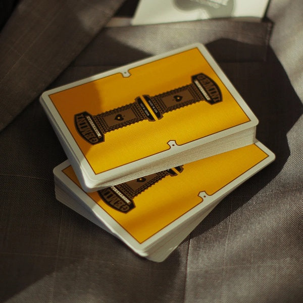 Gemini Casino Deck - Yellow Edition
