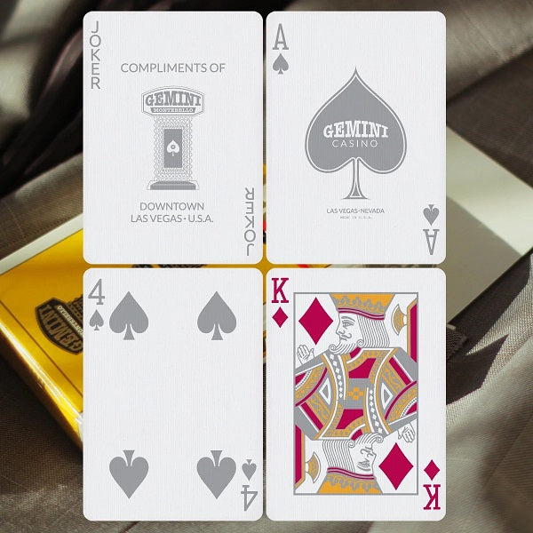 Gemini Casino Deck - Yellow Edition