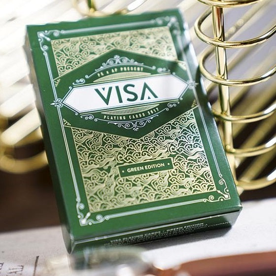 Visa Playing Cards Green Edition Deck