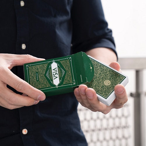 Visa Playing Cards Green Edition Deck