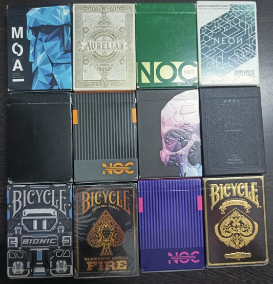 Playing Cards - SET 12 (Unsealed, brand new)