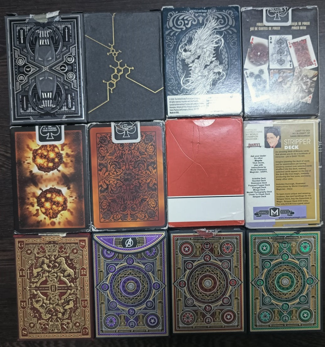 Playing Cards - SET 10 (Unsealed, brand new)