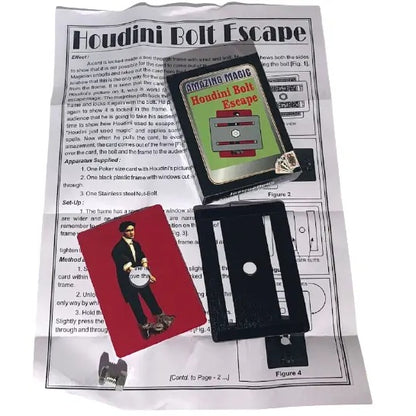 Houdini Bolt Escape Card Frame