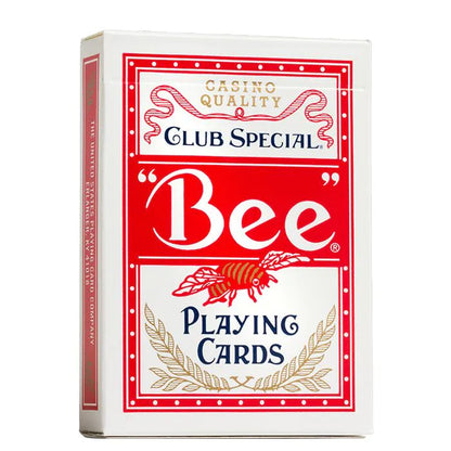 Bee Diamond Back Playing Cards - Red