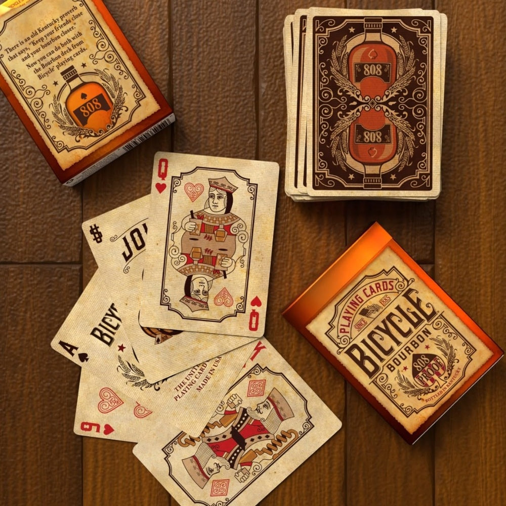 Bicycle Bourbon Playing Cards