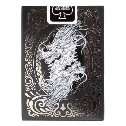 Bicycle Dragon Playing Cards - Black