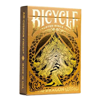 Bicycle Dragon Playing Cards - Gold