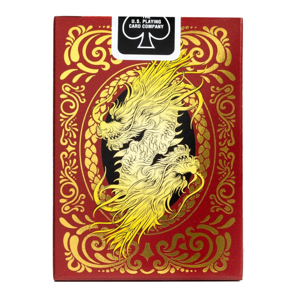 Bicycle Dragon Playing Cards - Red