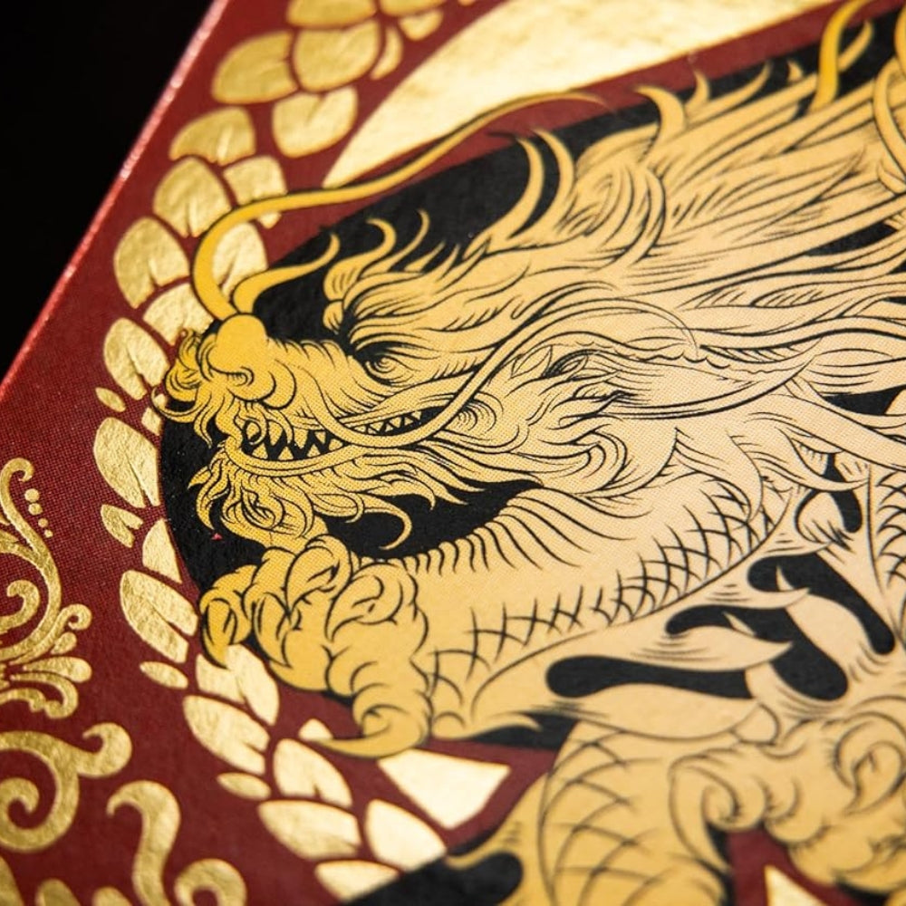 Bicycle Dragon Playing Cards - Red