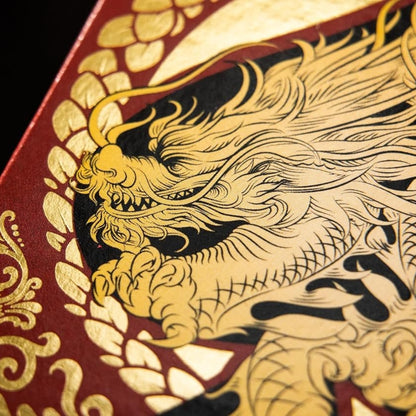 Bicycle Dragon Playing Cards - Red