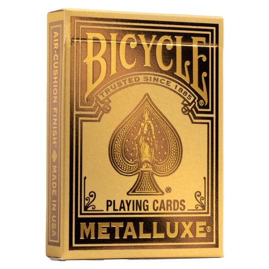 Bicycle Metalluxe Gold 2022 Playing Cards