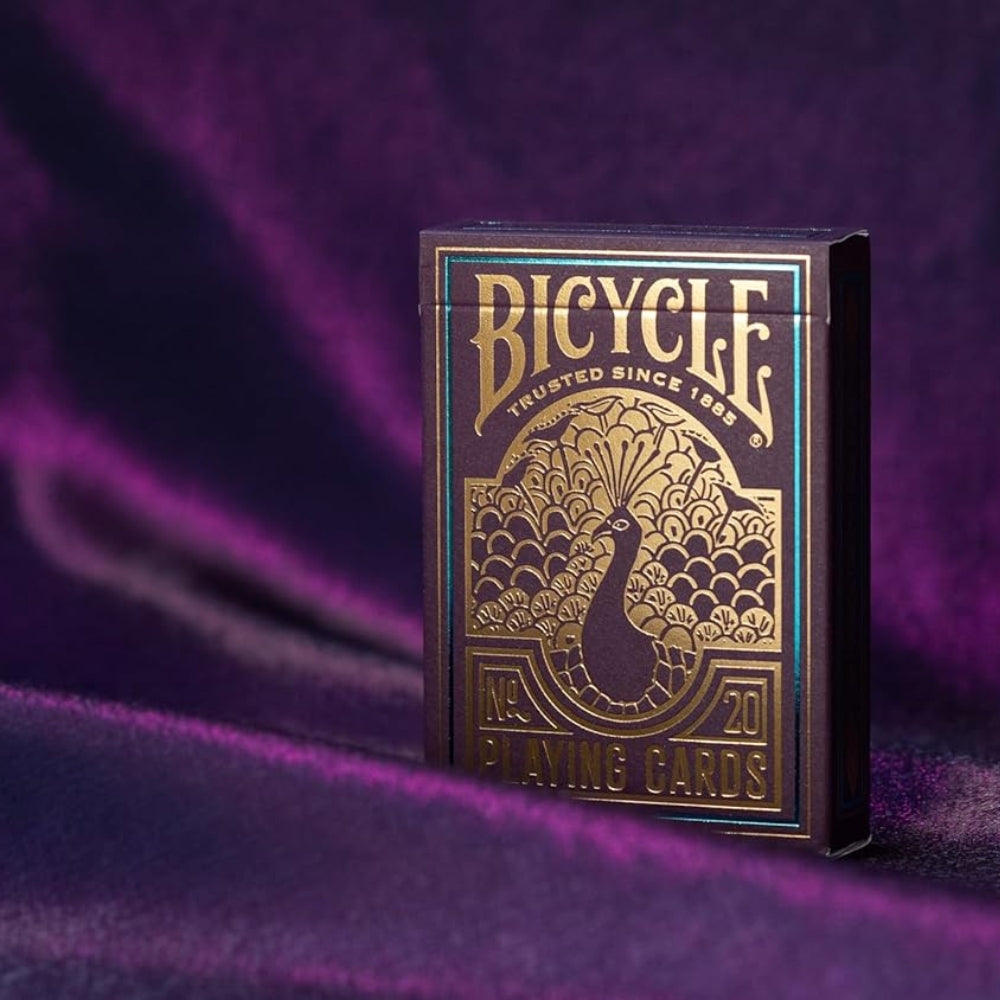 Bicycle Peacock Playing Cards – Purple Deck