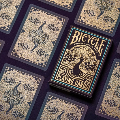 Bicycle Peacock Playing Cards – Purple Deck