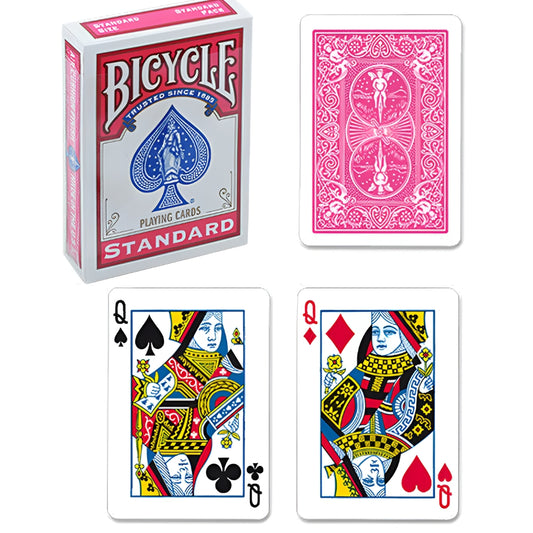 Bicycle Standard Fuchsia Pink Playing Cards – Rare Deck