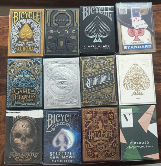 Playing Cards - SET C (Unsealed, brand new)