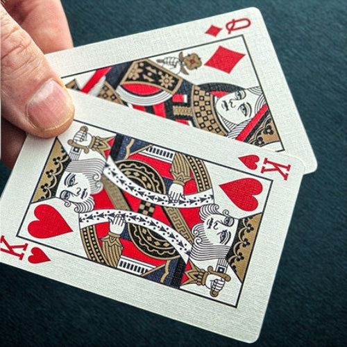 DMC Elites V6 (Red) Portcullis Edition Marked Deck