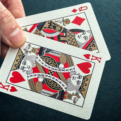 DMC Elites V6 (Red) Portcullis Edition Marked Deck