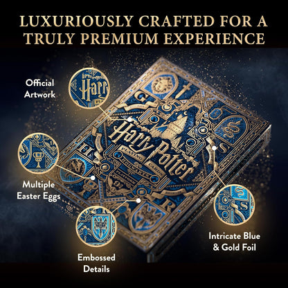 Harry Potter (Blue-Ravenclaw) Playing Cards