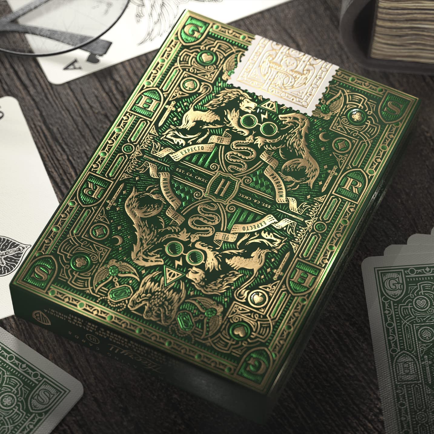 Harry Potter (Green-Slytherin) Playing Cards