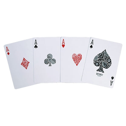 Butterfly Playing Cards Marked (Blue) 3rd Edition by Ondrej Psenicka