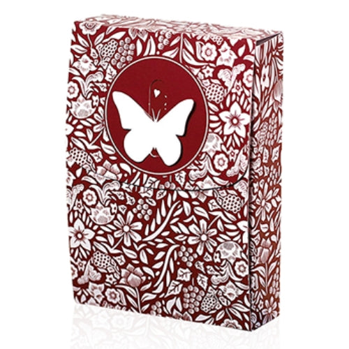 Butterfly Playing Cards Marked (Red) 3rd Edition by Ondrej Psenicka