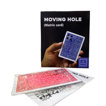 Moving Hole - Matrix Card Trick