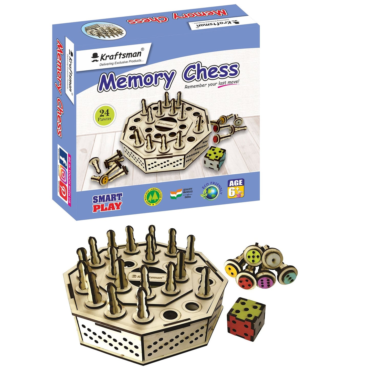 Memory Chess Board Game