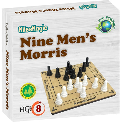 Nine Men's Morris | Navakankari | Mills Travel Board Game