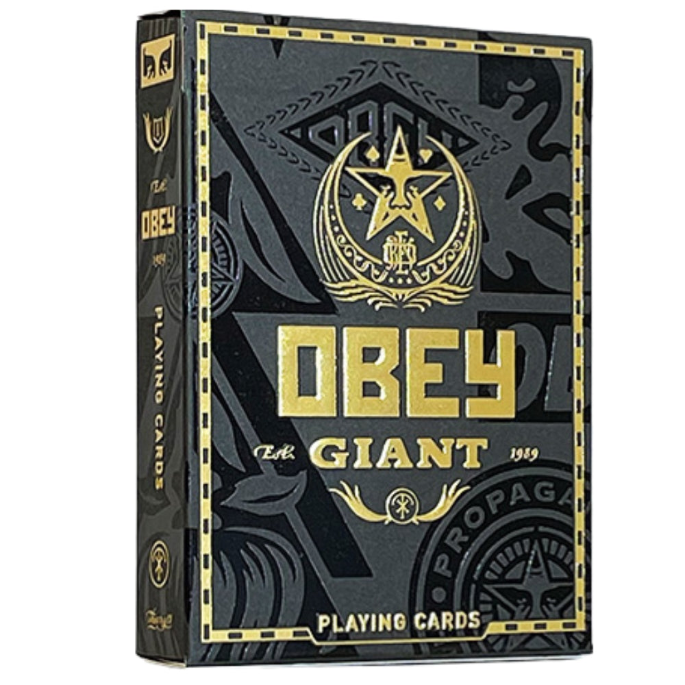 Obey Gold Edition Playing Cards